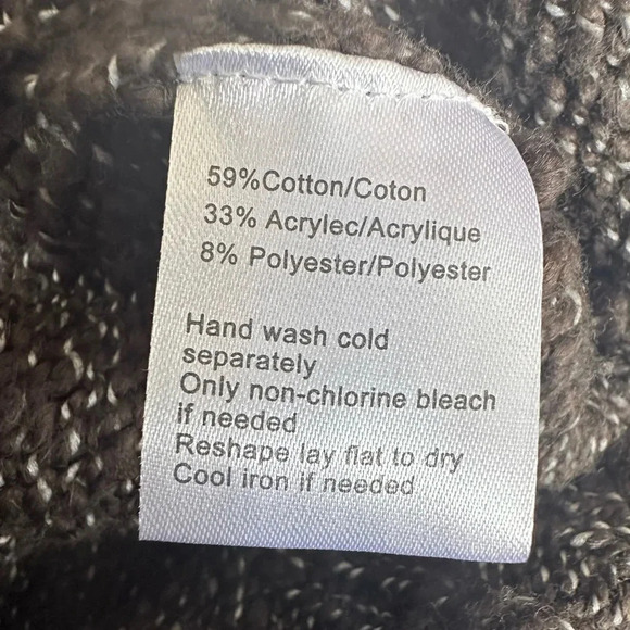 Naadam Sweater Vest Tank Marled Olive Green Women’s Knit - Picture 10 of 10